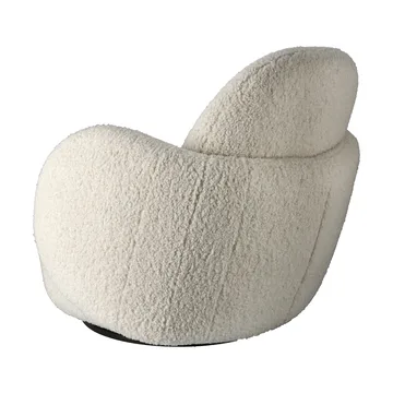 Mo armchair with swivel function - Glore White 1243 - 1898