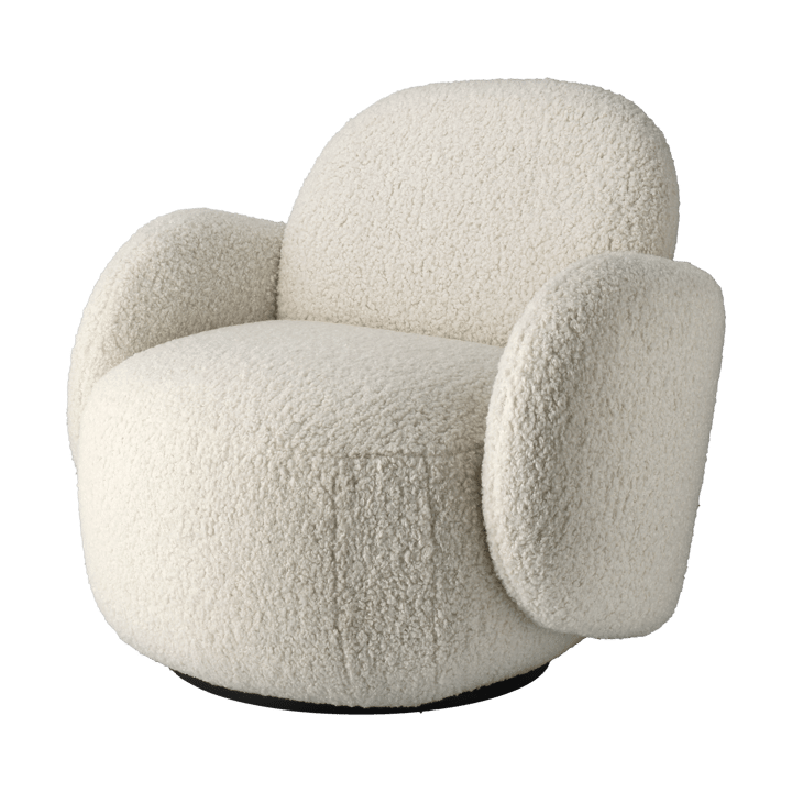 Mo armchair with swivel function - Glore white - 1898