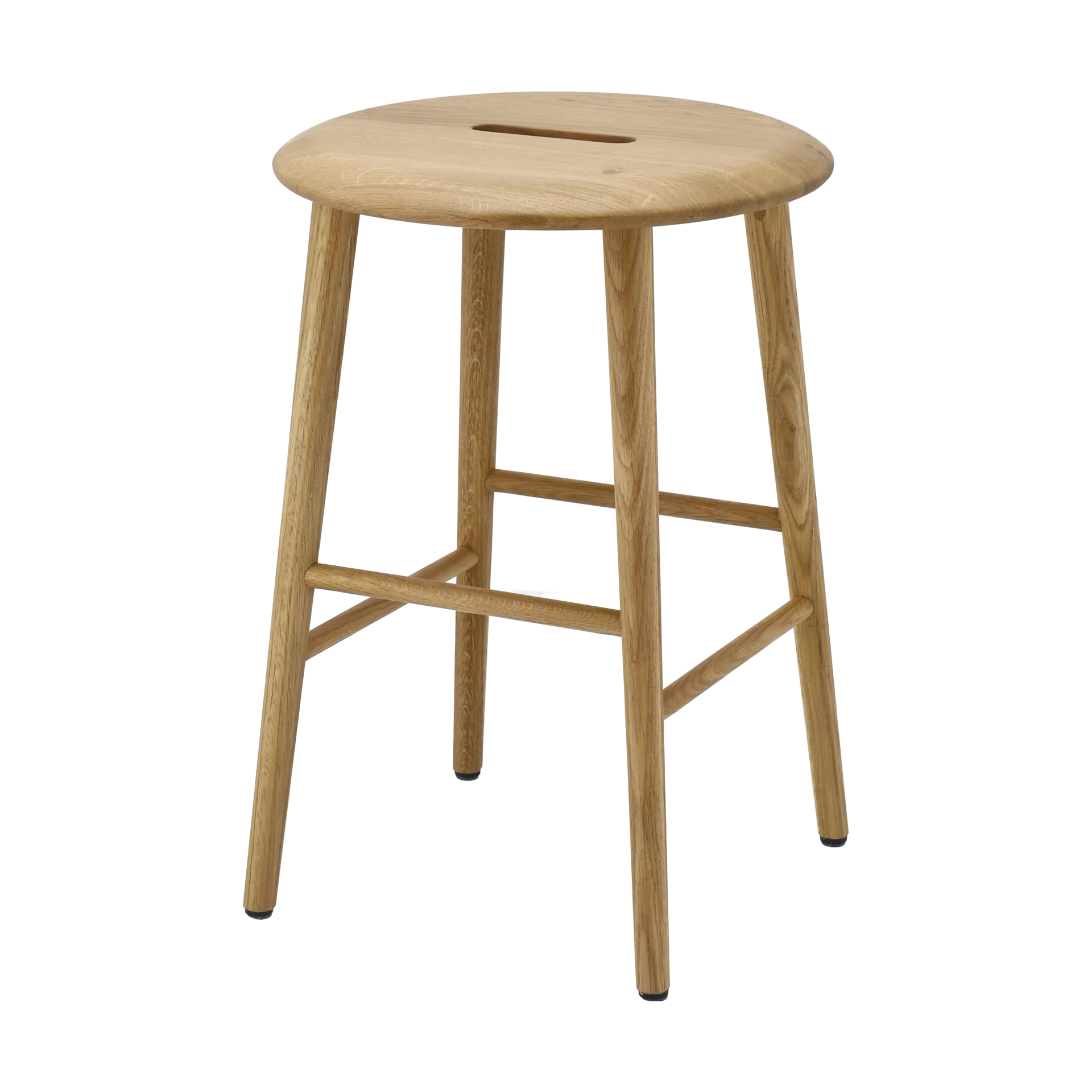 Norrabo stool 53 cm, Natural lacquered oak 1898