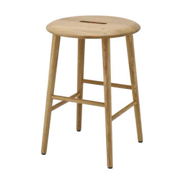 Norrabo stool 53 cm - Natural lacquered oak - 1898