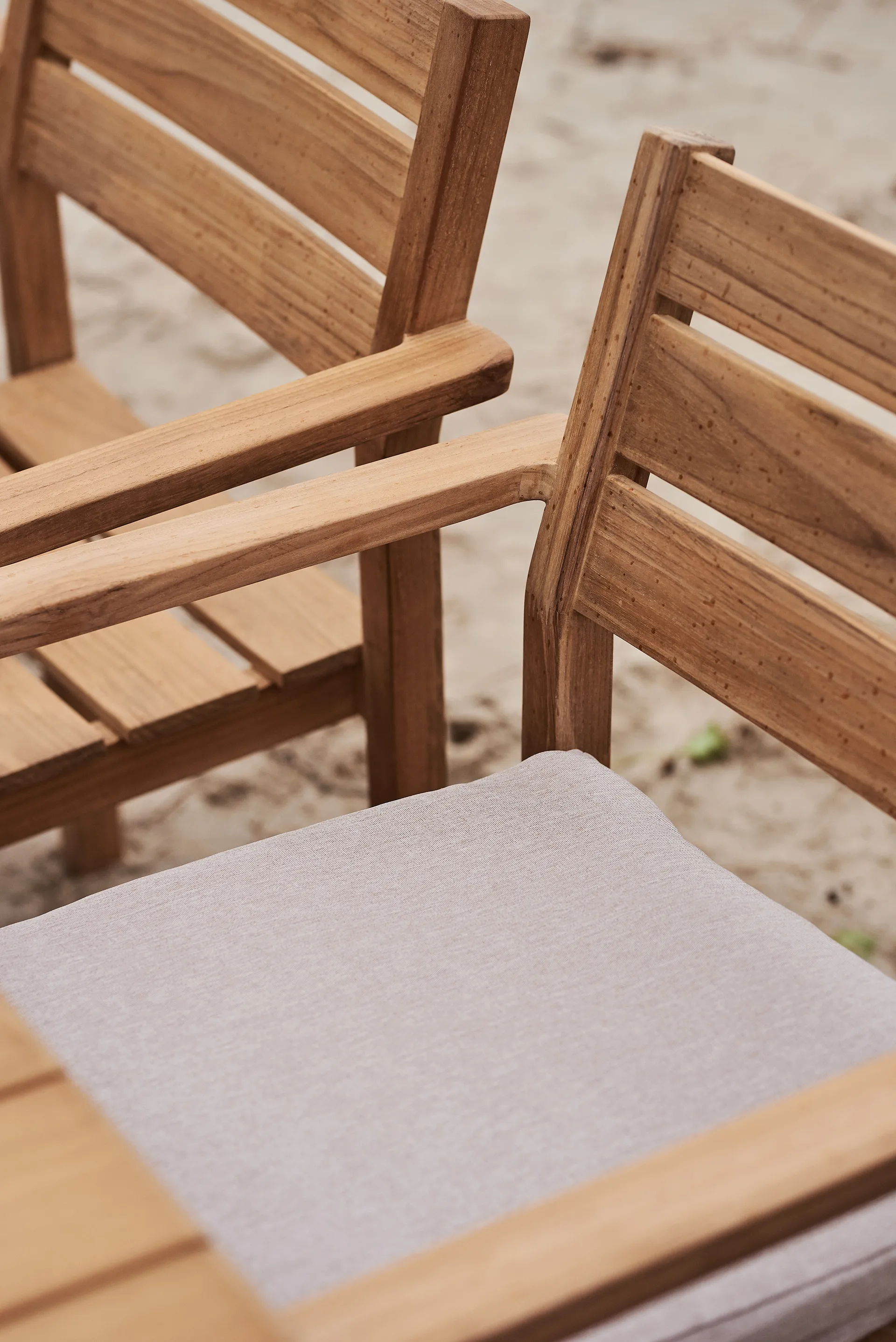 Nydala seat cushion 40.6x45 cm, Beige 1898