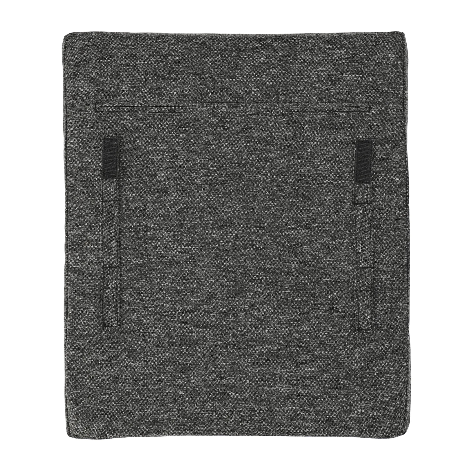 Nydala seat cushion 40.6x45 cm, Dark grey 1898
