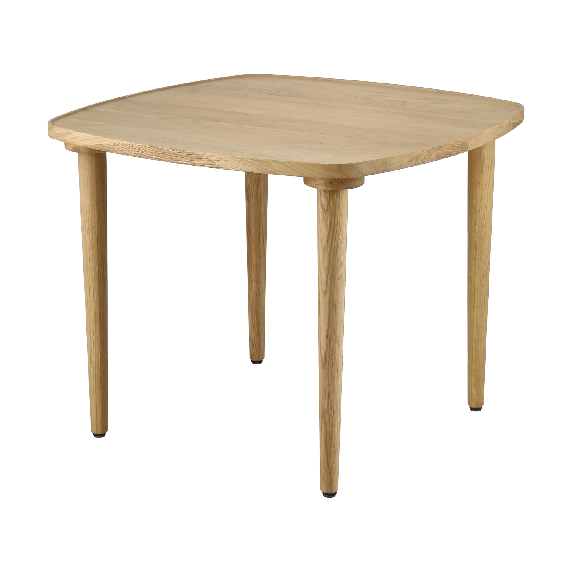 Nyhem coffee table 59x59x47 cm, Natural lacquered oak 1898