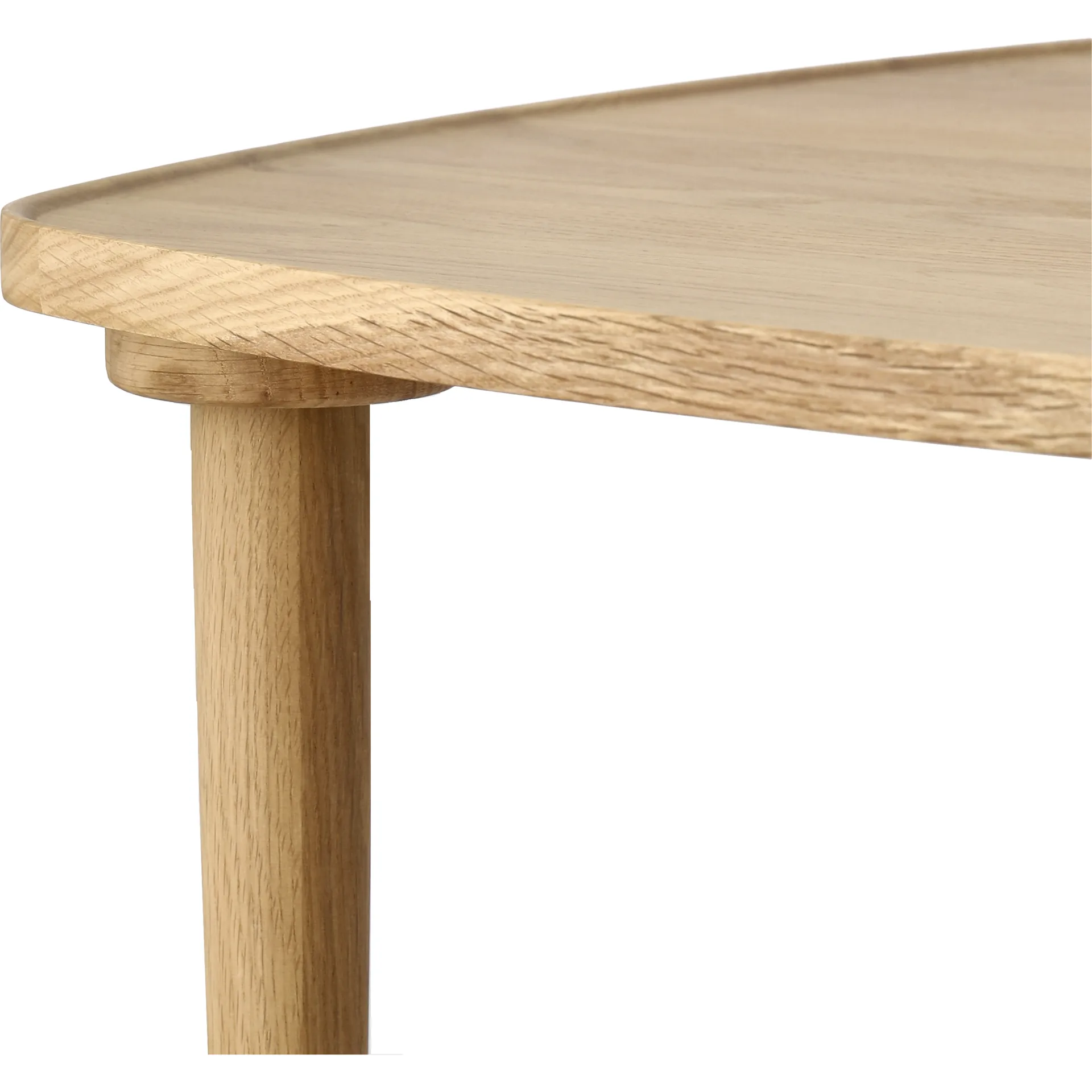Nyhem coffee table 59x59x47 cm, Natural lacquered oak 1898