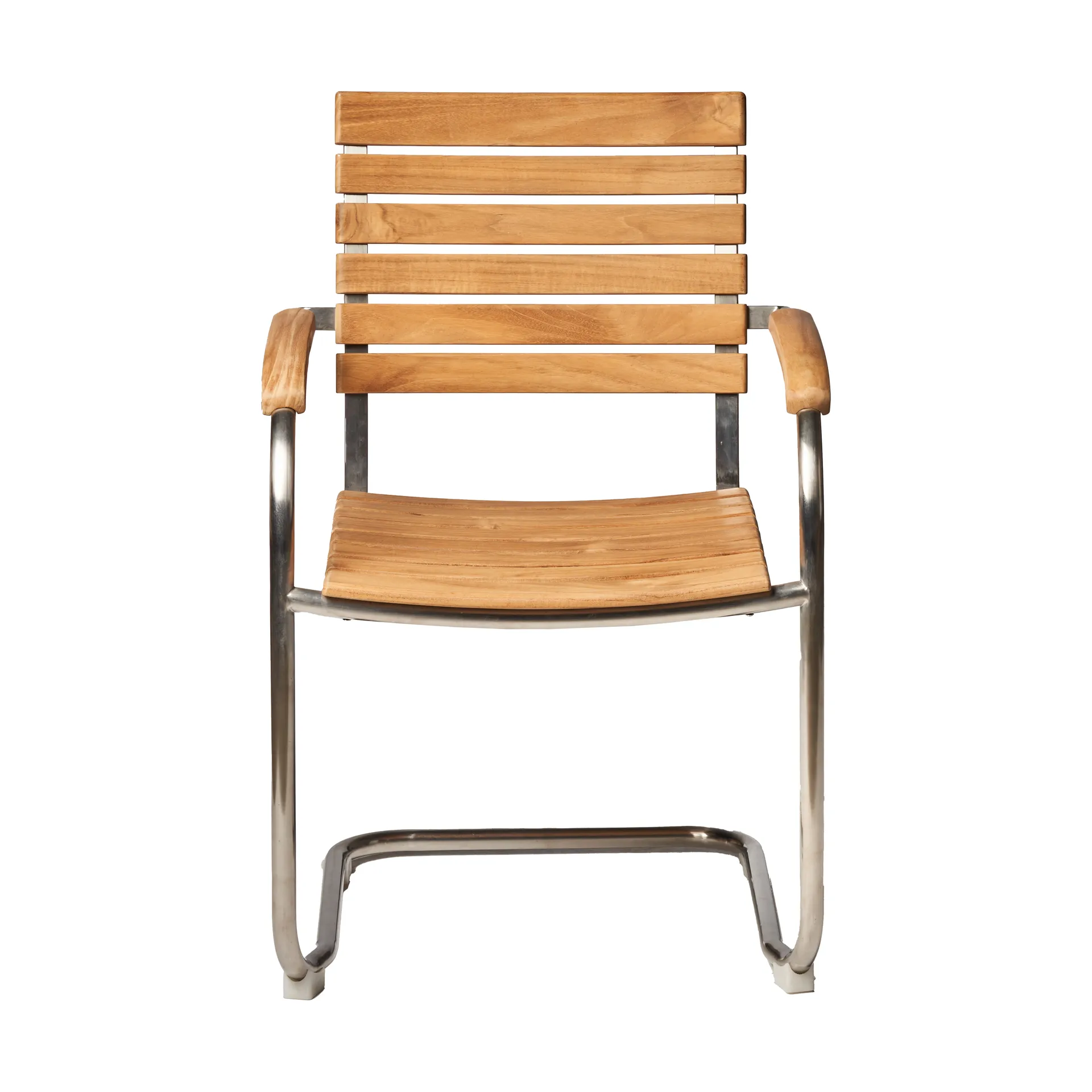 Rörvik dining chair, Teak-stainless steel 1898