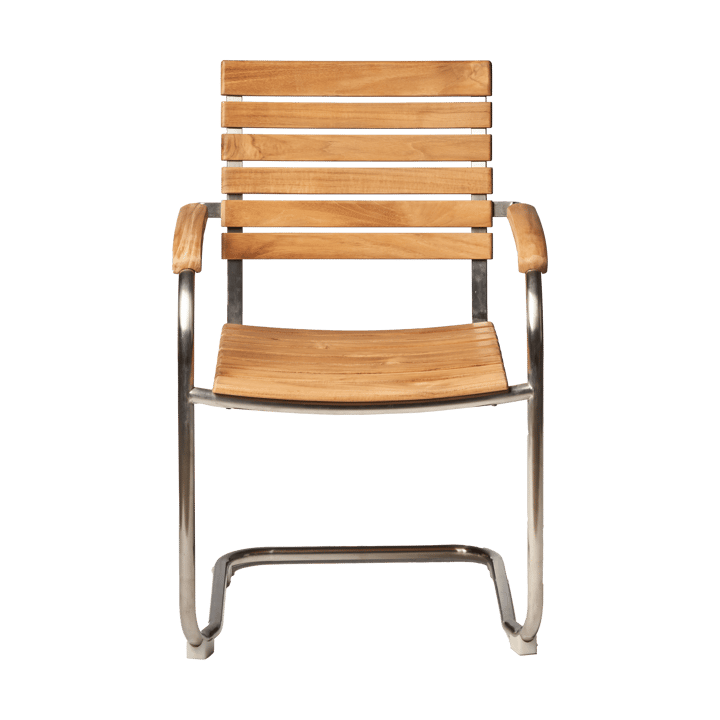 Rörvik dining chair - Teak-stainless steel - 1898