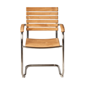 Rörvik dining chair - Teak-stainless steel - 1898