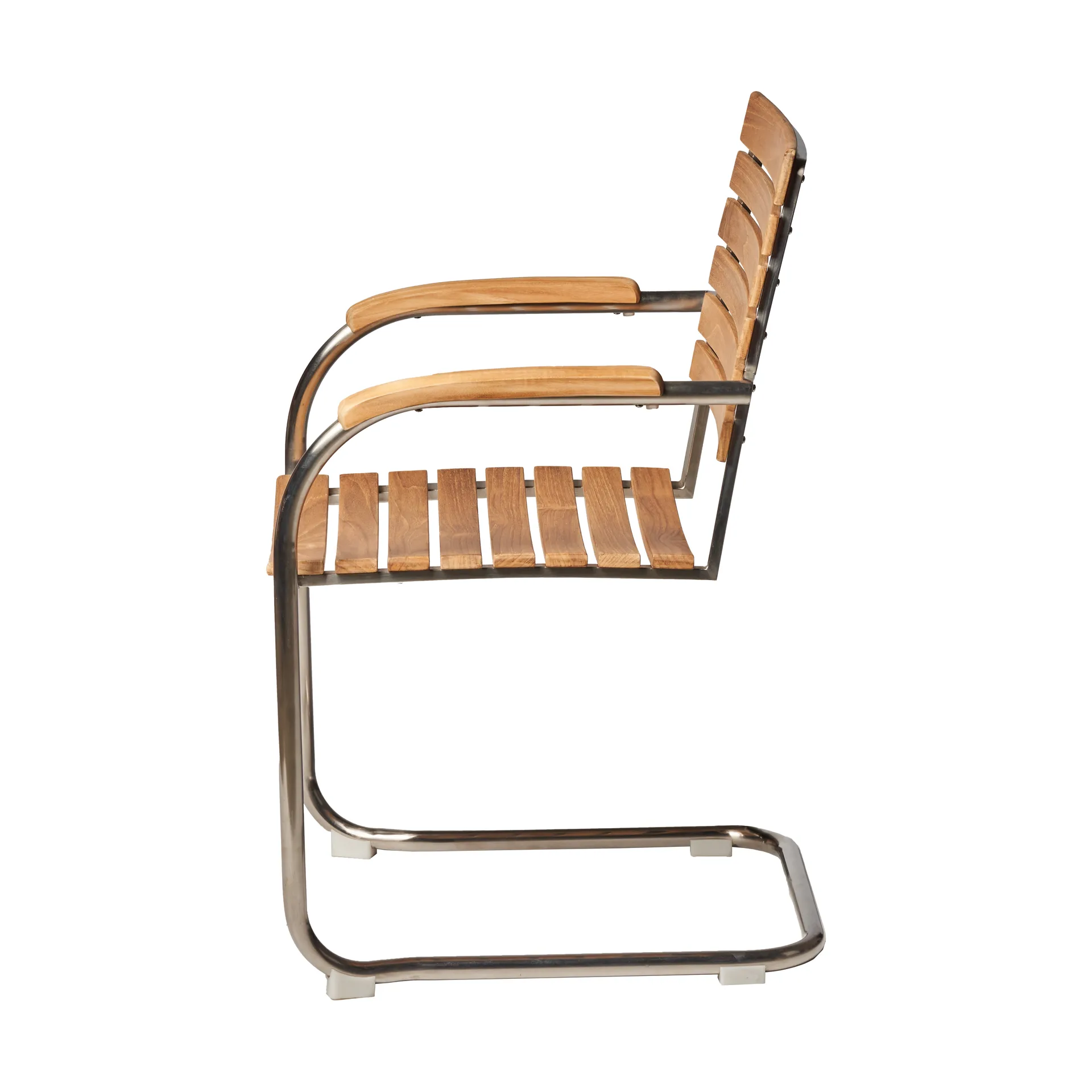 Rörvik dining chair, Teak-stainless steel 1898