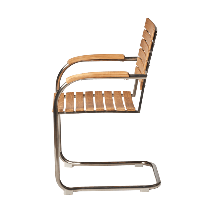 Rörvik dining chair - Teak-stainless steel - 1898