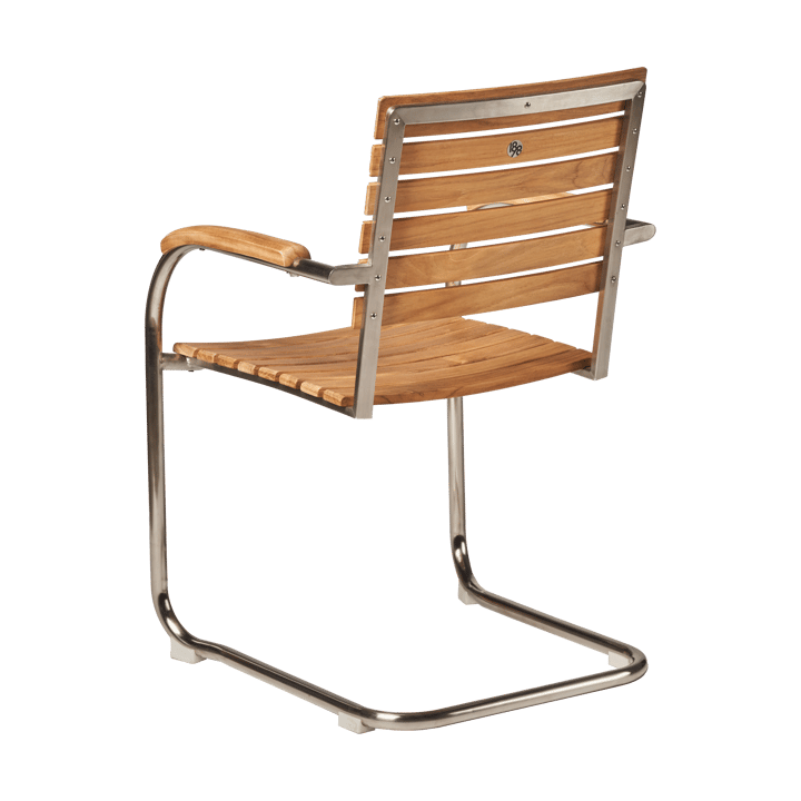 Rörvik dining chair - Teak-stainless steel - 1898