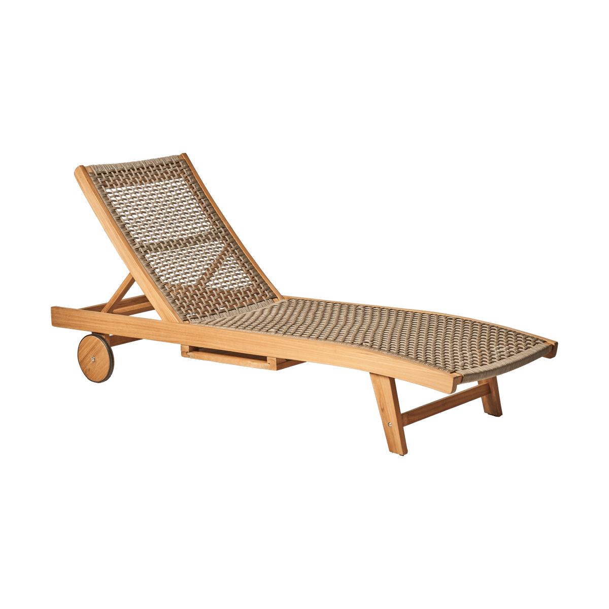 1898 Sandvik sunbed Teak | Scandinavian Design | Brown