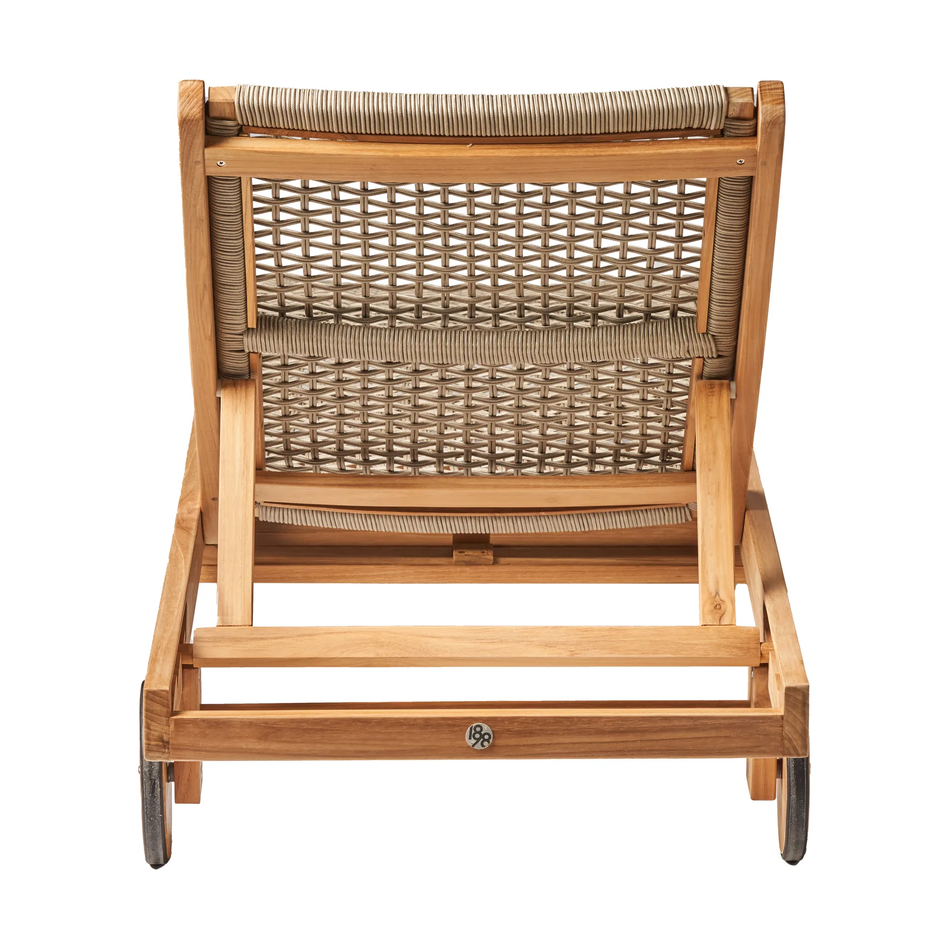 Sandvik sunbed, Teak 1898