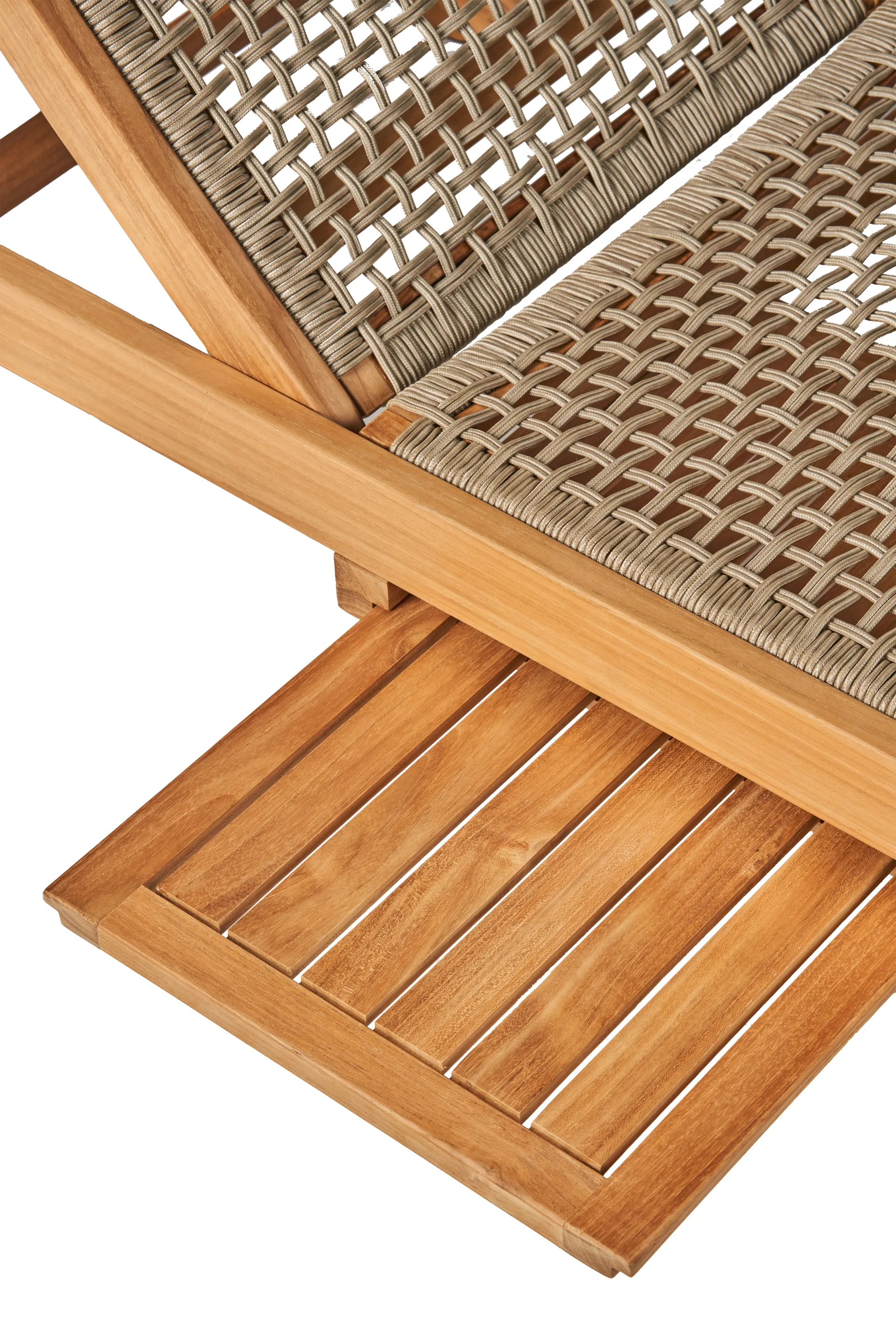 Sandvik sunbed, Teak 1898