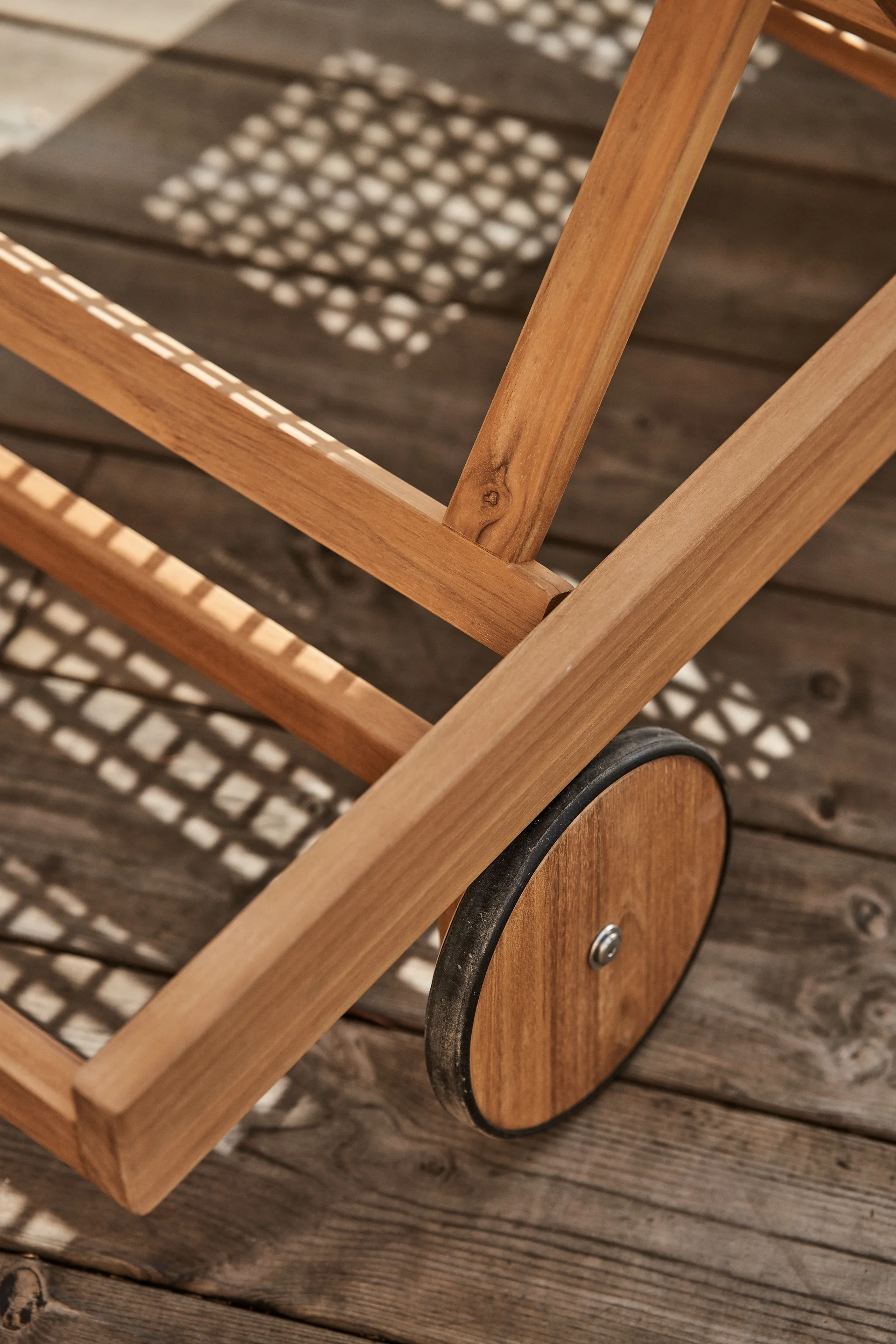 Sandvik sunbed, Teak 1898