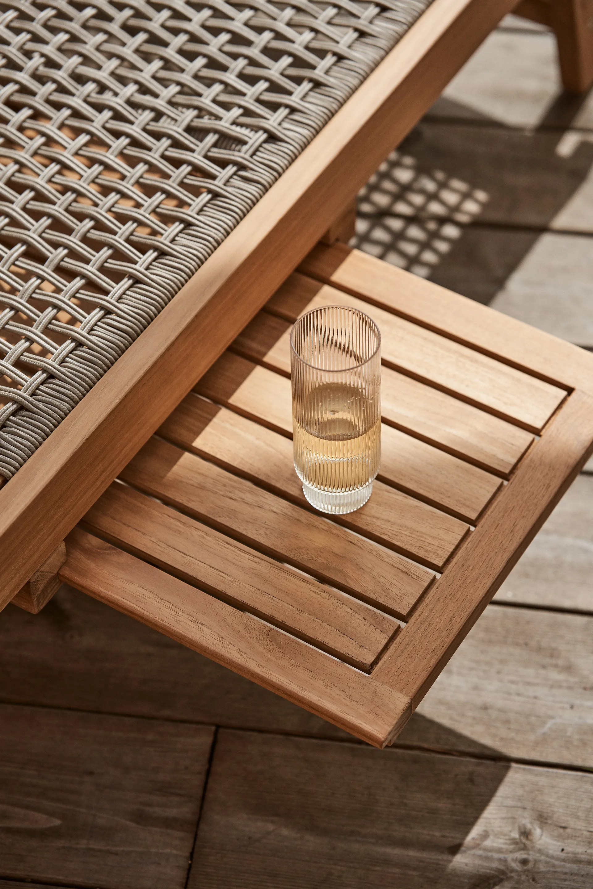 Sandvik sunbed, Teak 1898