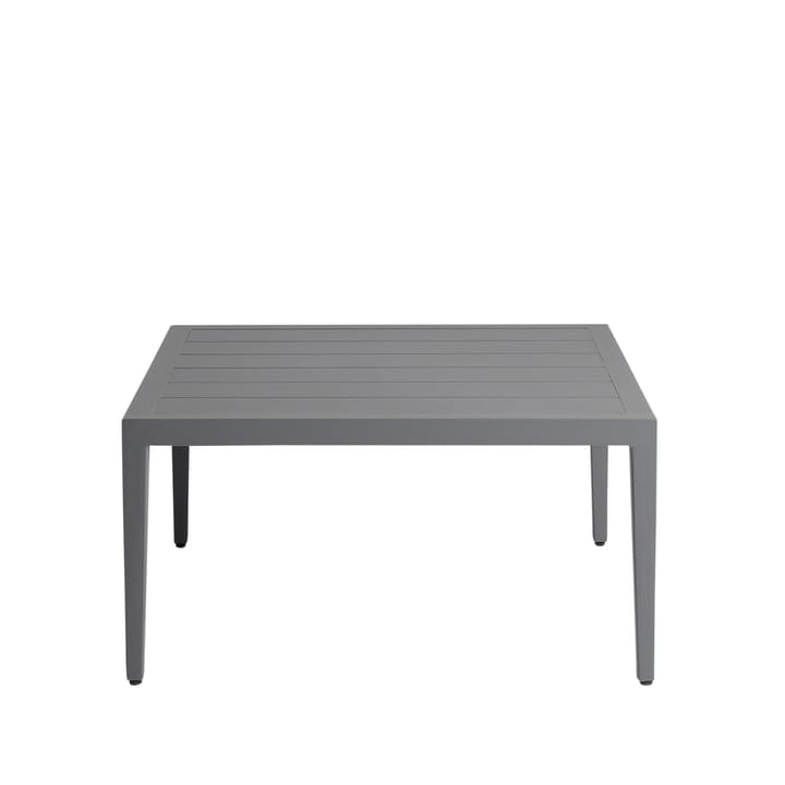 Santander coffee table 78x78x40 cm - Grey aluminum - 1898