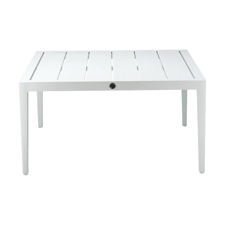 Santander coffee table 78x78x40 cm - White aluminium - 1898