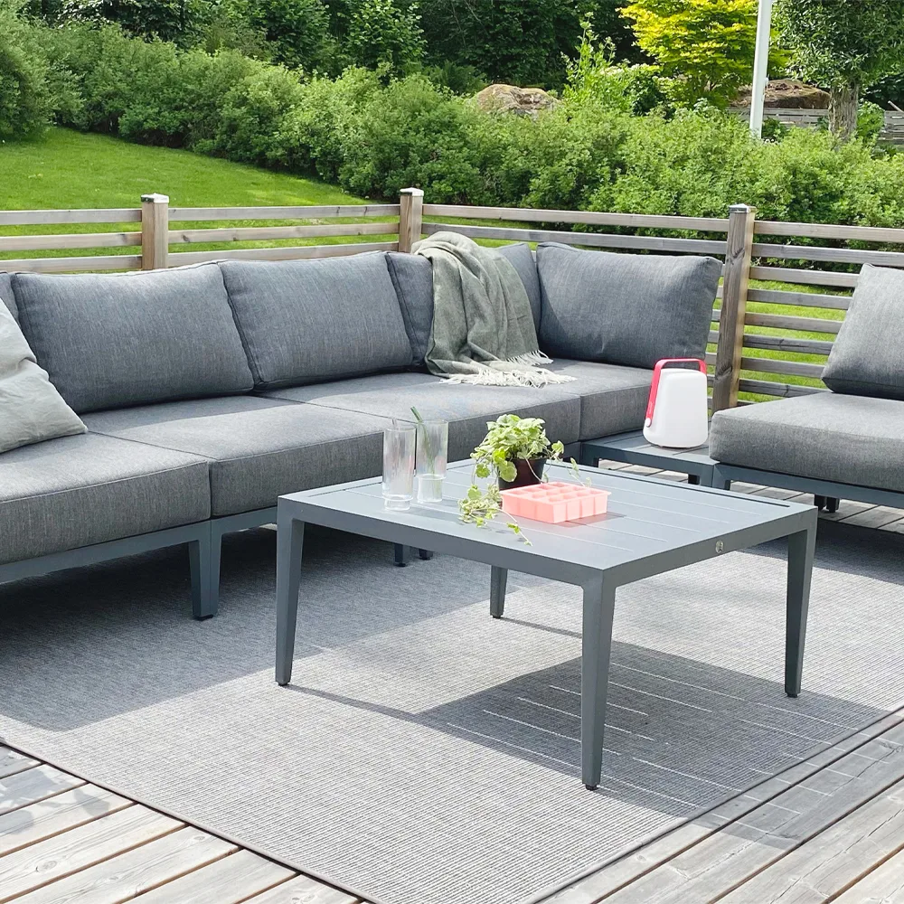 Santander footstool, Grey 1898