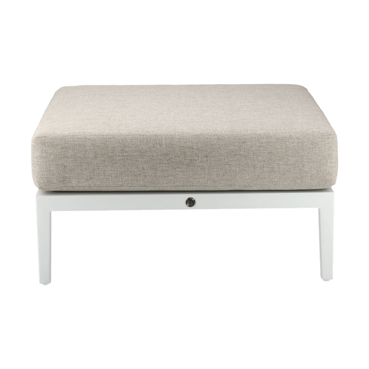 Santander footstool - White-beige - 1898