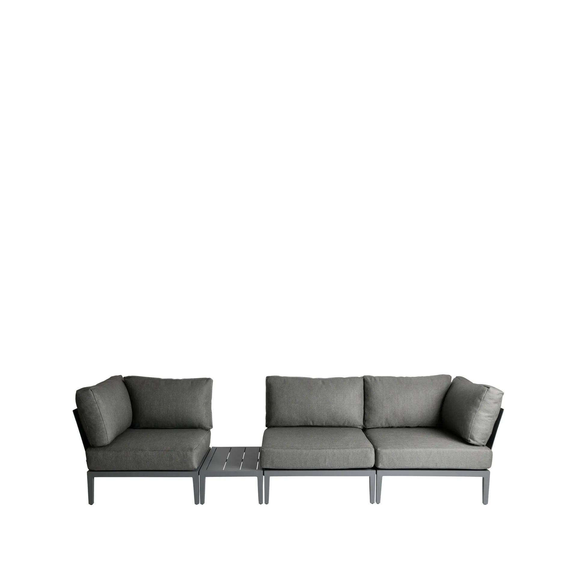 Santander modul sofa center module, Grey 1898