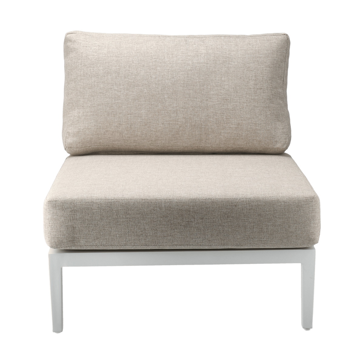 1898 Santander modul sofa center module White-beige