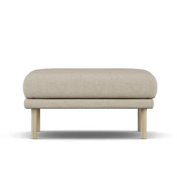 Sjövik footstool - Bern Beige 0341-white-oiled oak - 1898