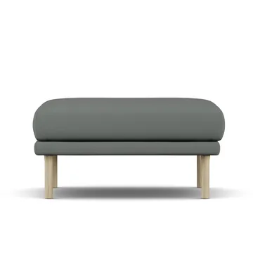 Sjövik footstool - Caleido Grey 1240-white-oiled oak - 1898