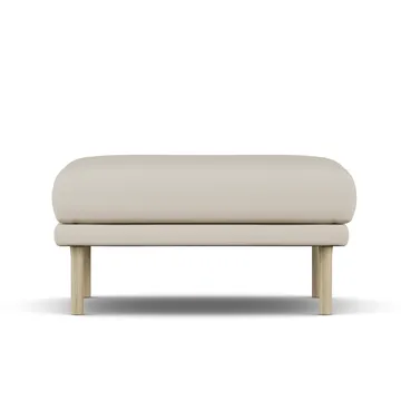 Sjövik footstool - Jump Beige 1956-white-oiled oak - 1898