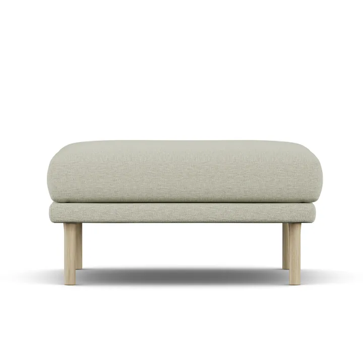 Sjövik footstool - Luiza Beige 3981-white-oiled oak - 1898