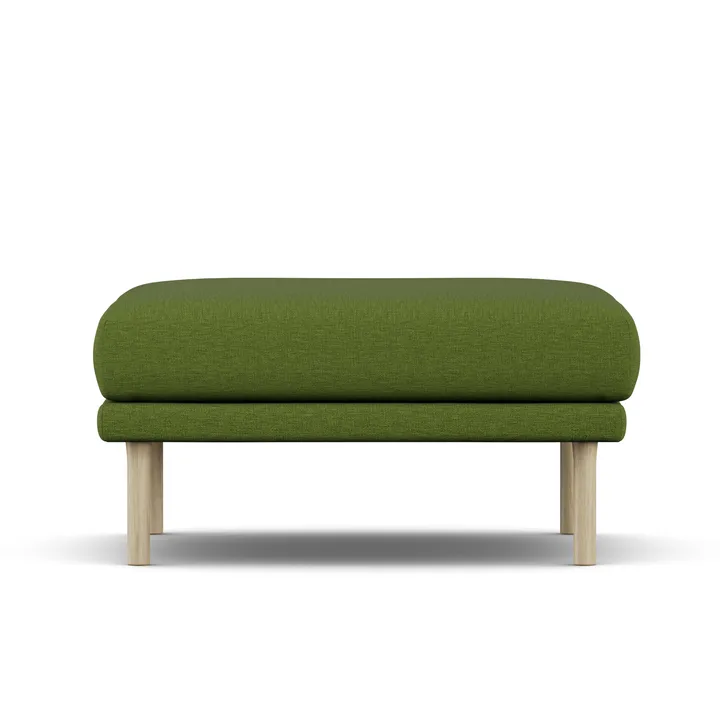 Sjövik footstool - Luiza Green 3975-white-oiled oak - 1898