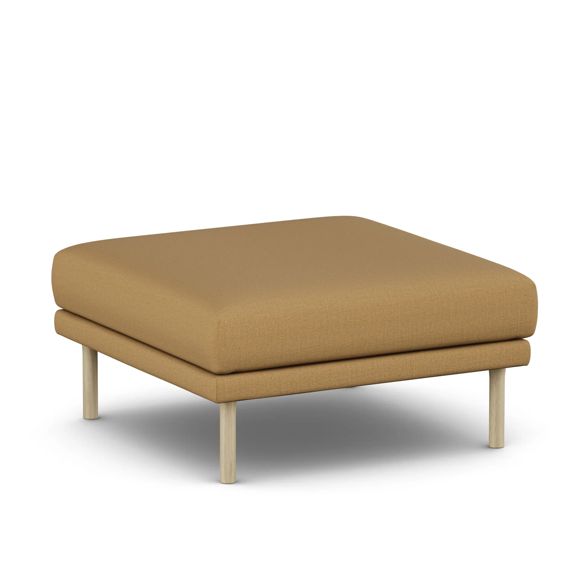 Sjövik footstool, Same Ochre 6676-white-oiled oak 1898