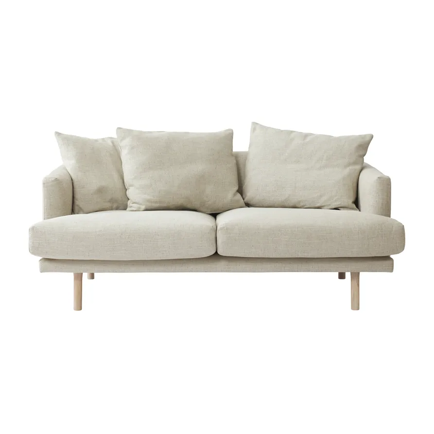 Sjövik sofa, Bern Beige 0341-oiled oak, 2.5-seater 1898