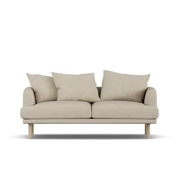 Sjövik sofa - Bern Beige 0341-white-oiled oak, 2,5-seater - 1898
