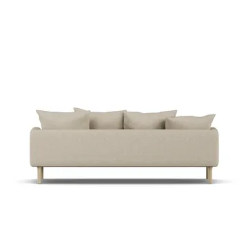 Sjövik sofa - Bern Beige 0341-white-oiled oak, 3-seater - 1898