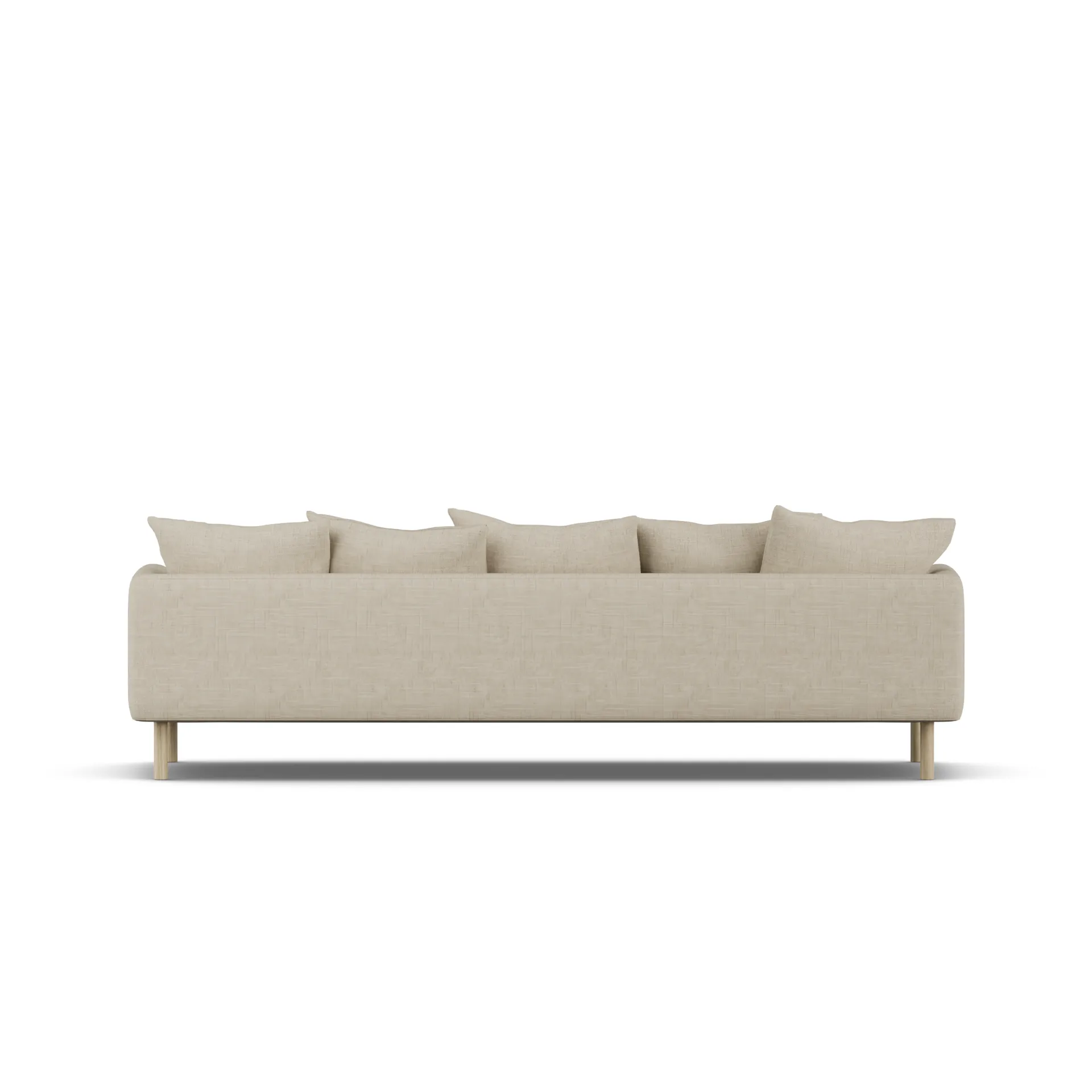 Sjövik sofa, Bern Beige 0341-white-oiled oak, 3,5-seater 1898