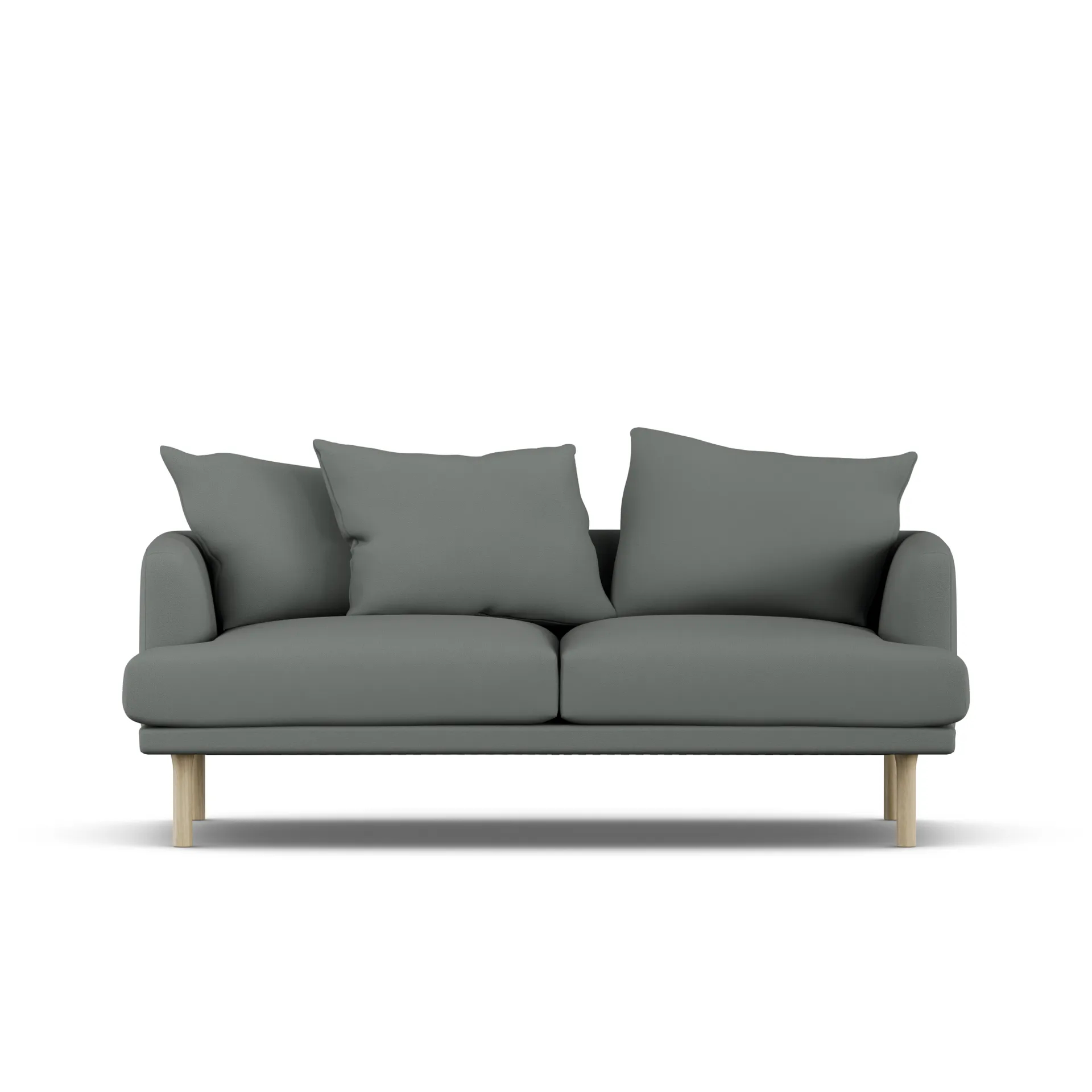 Sjövik sofa, Caleido Grey 1240-white-oiled oak, 2,5-seater 1898