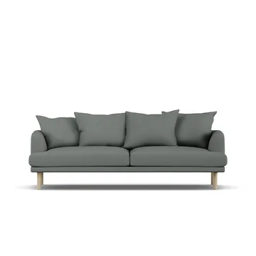Sjövik sofa - Caleido Grey 1240-white-oiled oak, 3-seater - 1898