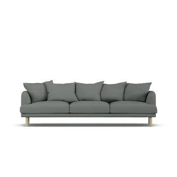 Sjövik sofa - Caleido Grey 1240-white-oiled oak, 3,5-seater - 1898