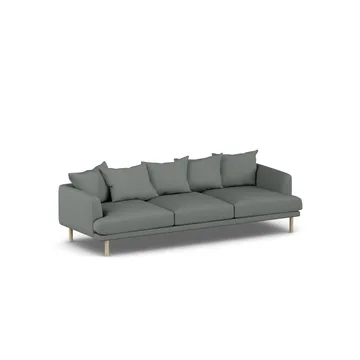 Sjövik sofa - Caleido Grey 1240-white-oiled oak, 3,5-seater - 1898