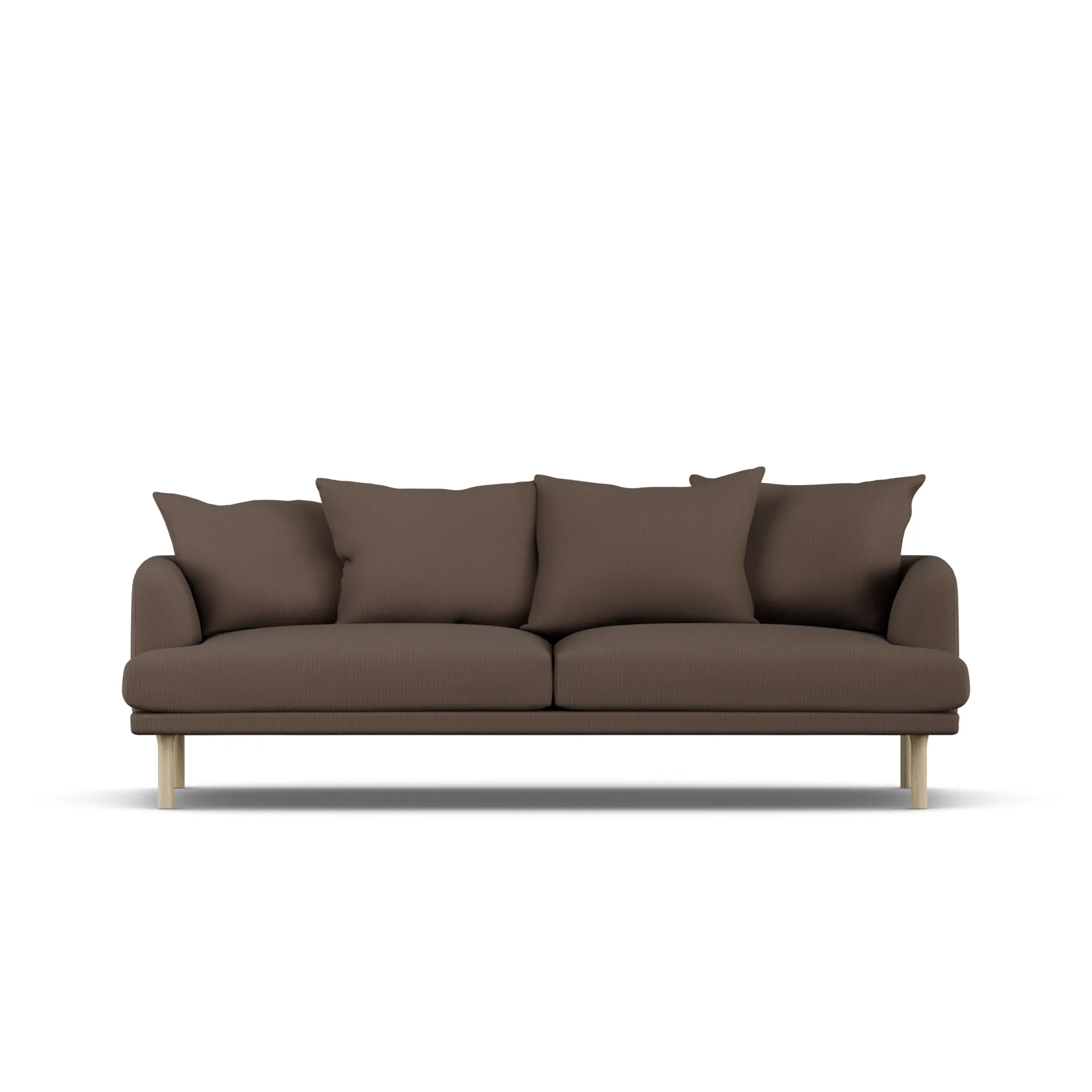 Sjövik sofa, Jump Brown 1955-white-oiled oak, 3-seater 1898