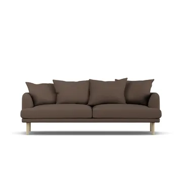 Sjövik sofa - Jump Brown 1955-white-oiled oak, 3-seater - 1898
