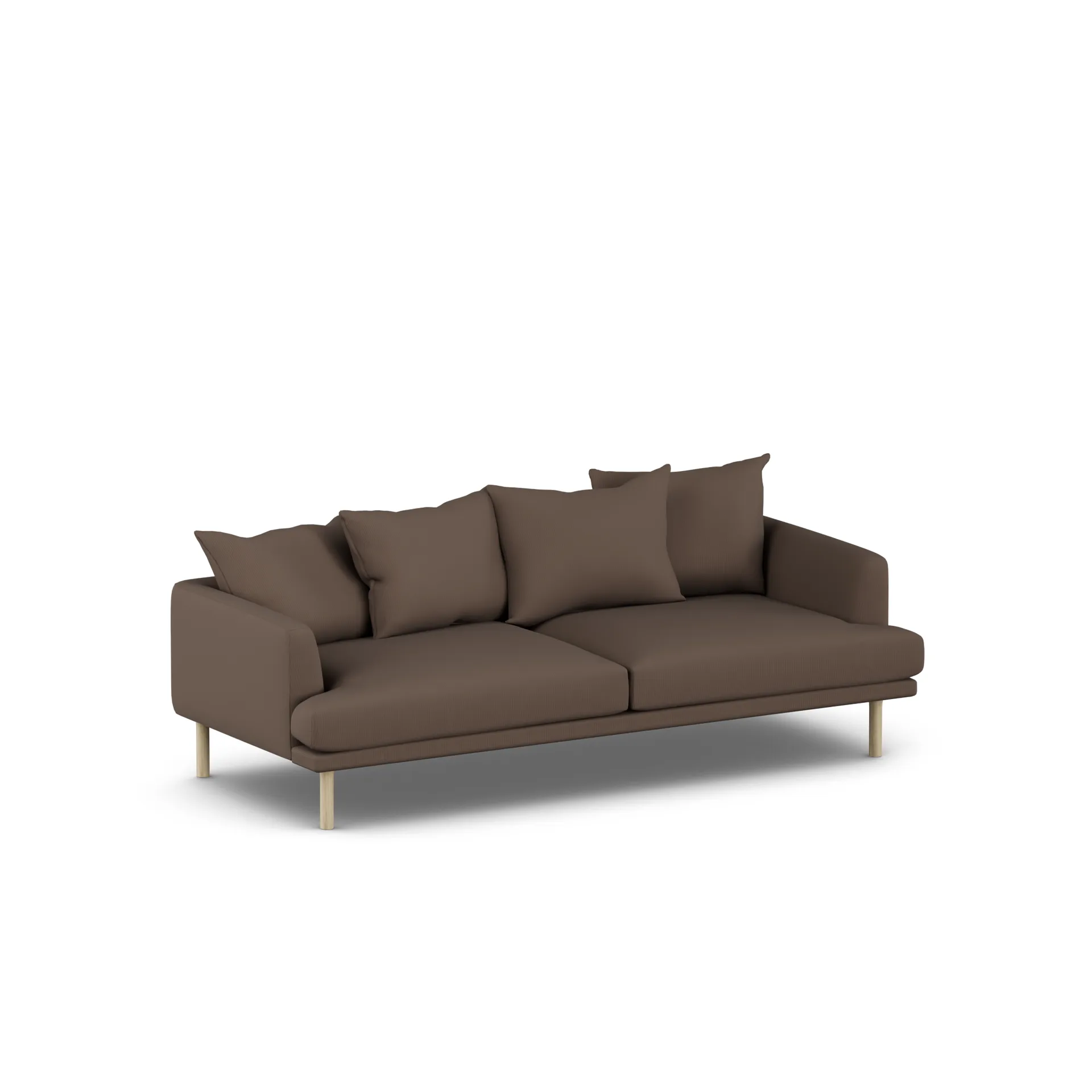 Sjövik sofa, Jump Brown 1955-white-oiled oak, 3-seater 1898