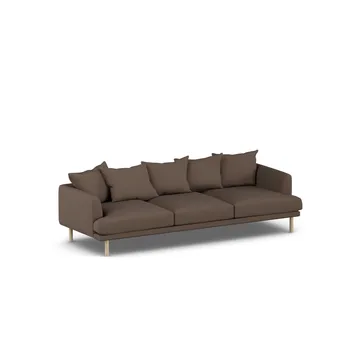 Sjövik sofa - Jump Brown 1955-white-oiled oak, 3,5-seater - 1898