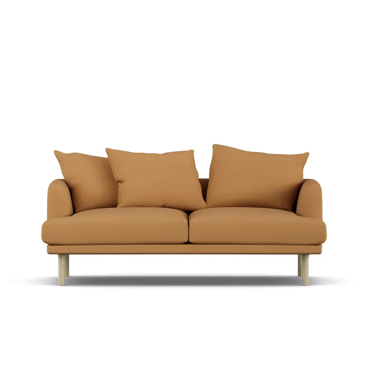 Sjövik sofa - Jump Honey 1959-white-oiled oak, 2,5-seater - 1898