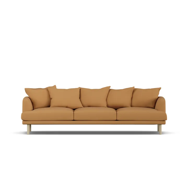 Sjövik sofa - Jump Honey 1959-white-oiled oak, 3,5-seater - 1898