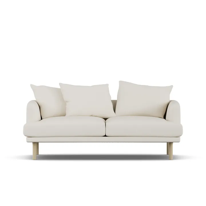 Sjövik sofa - Jump Off White 1954-white-oiled oak, 2,5-seater - 1898
