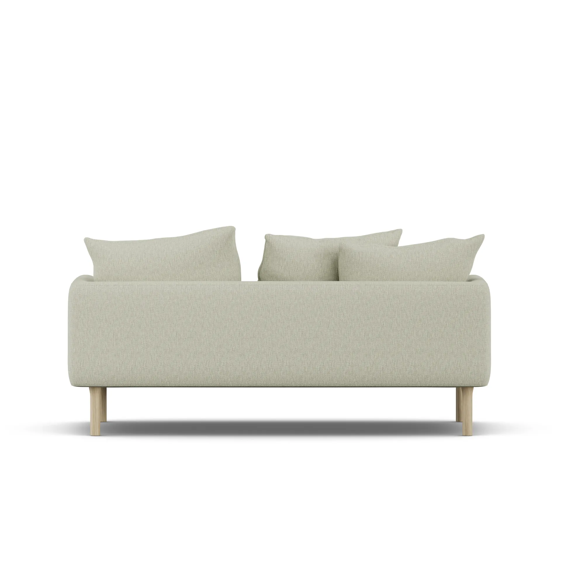 Sjövik sofa, Luiza Beige 3981-white-oiled oak, 2,5-seater 1898