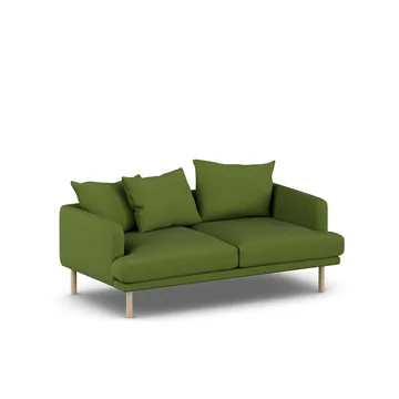 Sjövik sofa - Luiza Green 3975-white-oiled oak, 2,5-seater - 1898