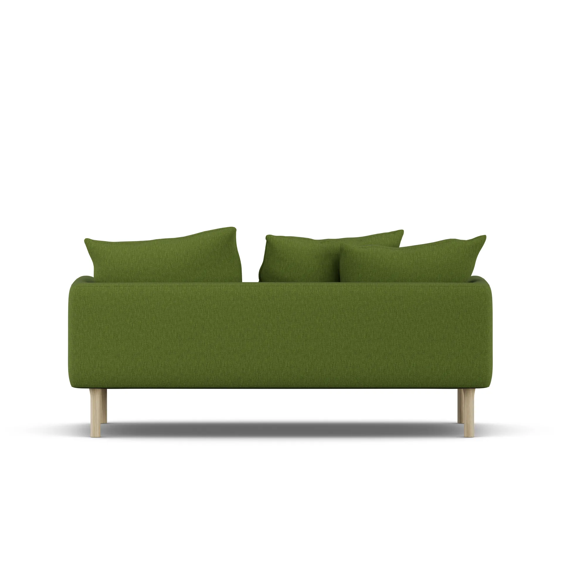 Sjövik sofa, Luiza Green 3975-white-oiled oak, 2,5-seater 1898