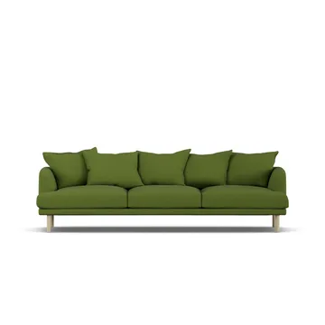 Sjövik sofa - Luiza Green 3975-white-oiled oak, 3,5-seater - 1898